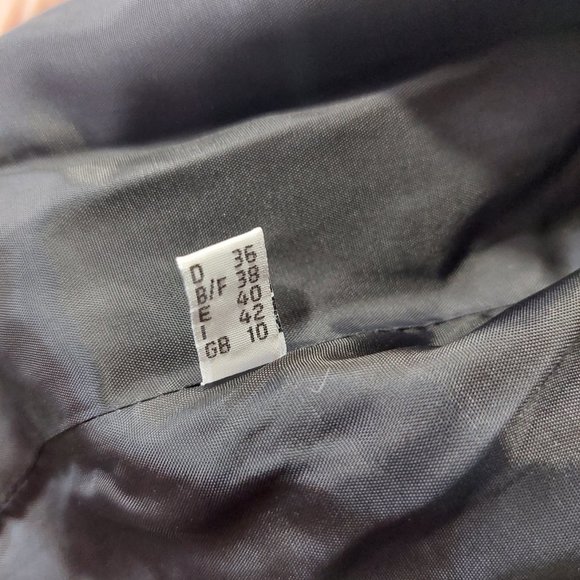 KS Selection Black 3 Button Blazer, Size US 6 DE 36 - Picture 4 of 9